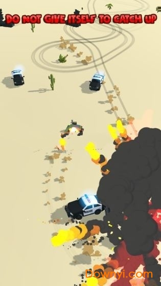 疯狂司机vs警察游戏最新版 截图0