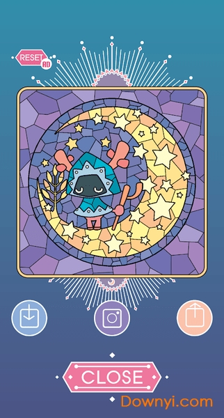 月亮公主填色游戏(coloring luna) 截图3