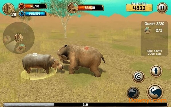 3d野生大象模拟器手游 v1 安卓版0
