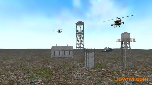 空袭模拟战场游戏 截图0
