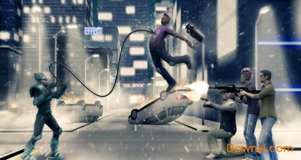 超级英雄蝙蝠侠手机版(bat superhero fly simulator) 截图2