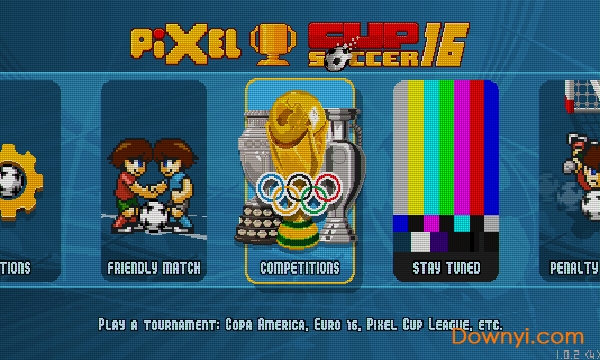 像素足球世界杯16手游(pixel cup soccer 16) 截图1