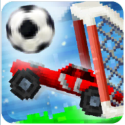 双人像素汽车足球内购修改版(pixel cars soccer)