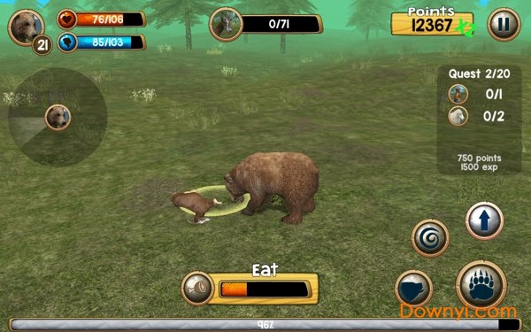 野熊模拟器内购修改版(wild bear simulator 3d) 截图3
