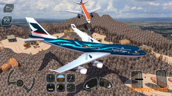 飞行员竞赛模拟器游戏