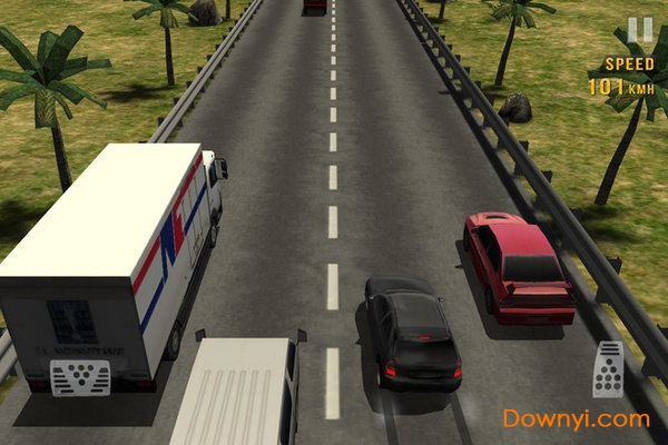 公路飙车中文修改版(trafficracer) 截图2