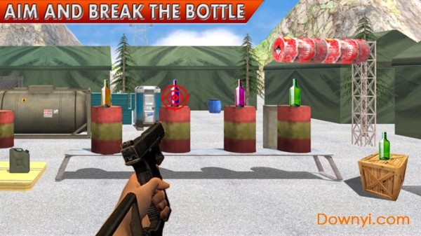 瓶子射击模拟器2019游戏 截图1