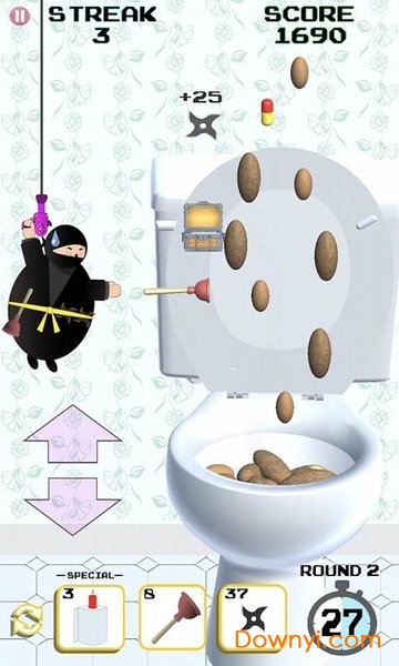 厕所忍者游戏(toilet ninjas) 截图1