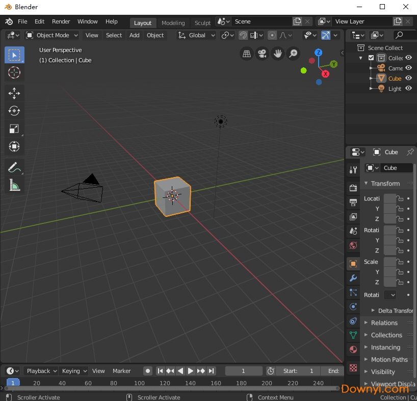 blender中文最新版 v2.8 免安装最新版0