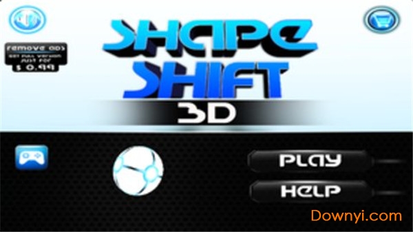 变形跑酷游戏(shape shift 3d)) 截图0
