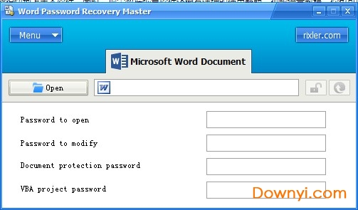 word password recovery master免费版