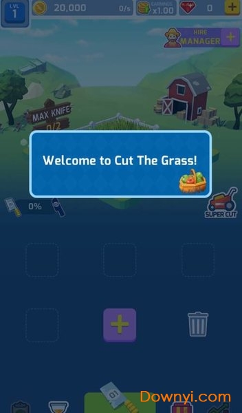 放置割草游戏(cut the grass) 截图1