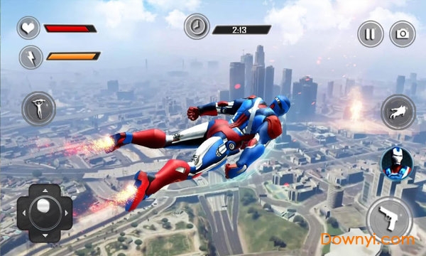 飞行机器人英雄3d最新版游戏