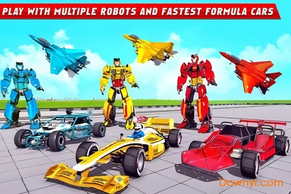 formula机器人汽车游戏下载