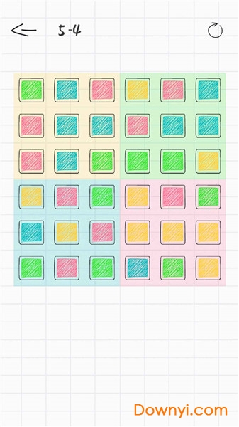 纸面魔方手游(rubiks cube 2d) 截图1
