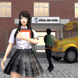 动漫学校的女孩生活模拟器游戏3d2022版	