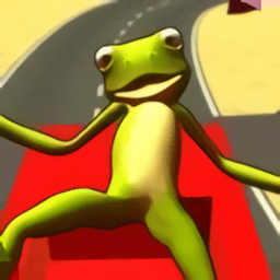 沙雕青蛙坐车手机游戏