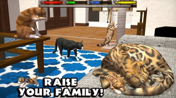 终极猫模拟器生小猫游戏 截图1