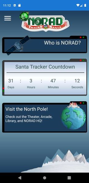 NORAD跟踪圣诞老人手机版 v2.5 安卓版2