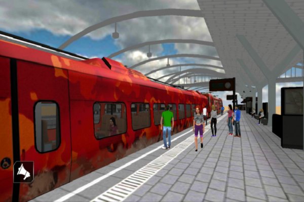 火车驾驶模拟器2022 截图1