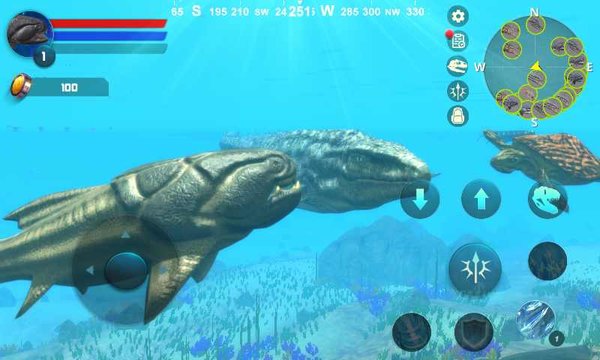 海底巨兽游戏 截图1