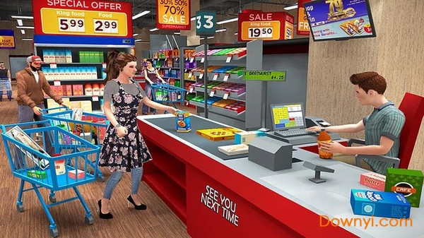 超市购物模拟游戏 截图0