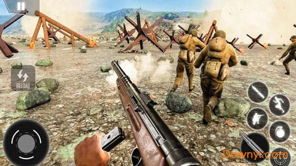 二战生存射击游戏手机游戏 截图0