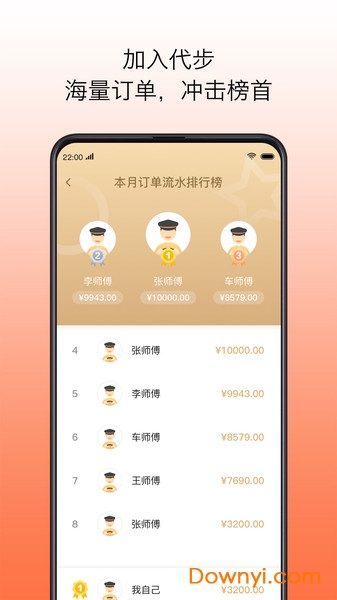 代步出行司機app