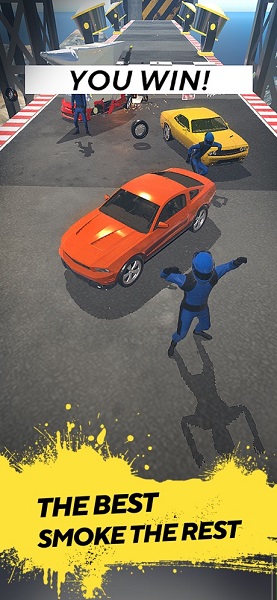 功夫赛车游戏(Smash Car 3D) 截图2