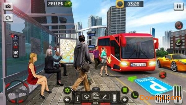 印度尼西亚公交车模拟驾驶游戏 截图0