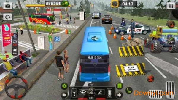 印度尼西亚公交车模拟驾驶游戏 截图1