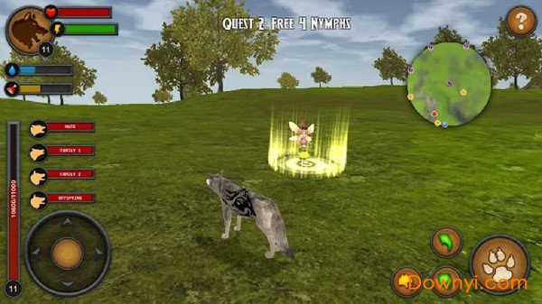 森林狼模拟器游戏 截图2