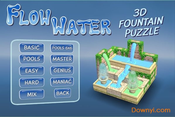 流水喷泉手游(Flow Water Fountain) 截图0