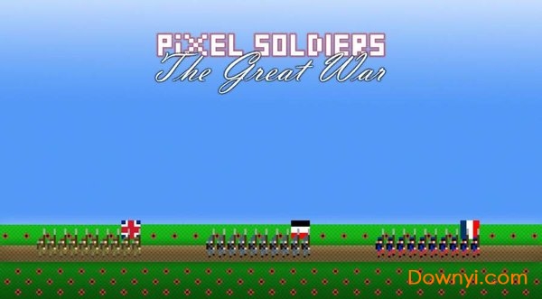 像素士兵一戰沙盒模式(Pixel Soldiers: The Great War) 截圖0