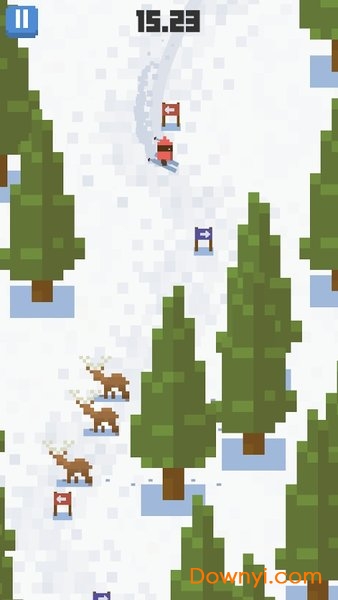 雪人山滑雪游戏正式版 截图0