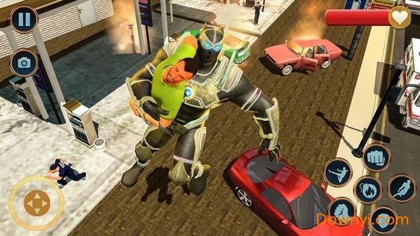 超级英雄黑豹机器人游戏下载