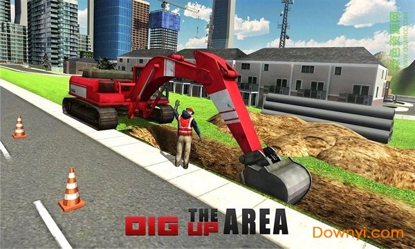 真实挖掘机驾驶模拟游戏下载