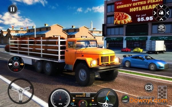 卡车游戏模拟长途运货游戏下载