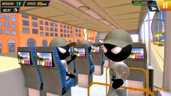 火柴人巴士模拟器最新版