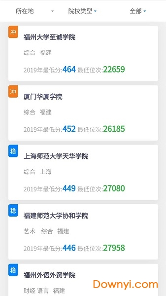 上大学高考志愿填报软件 截图1