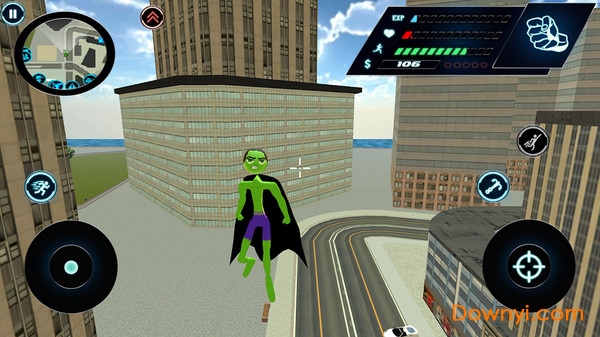 绿巨人绳索英雄游戏 v1.0 安卓版0