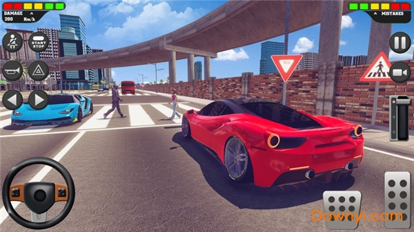 城市汽车驾驶学校模拟3d版下载