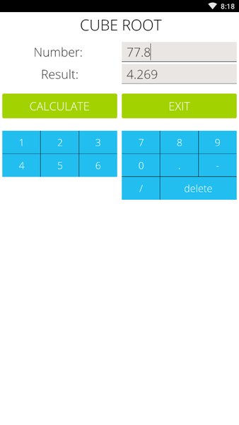 立方根计算器app v3.0 安卓版2