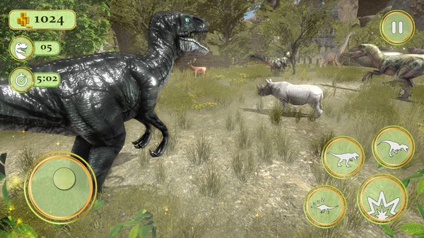 丛林恐龙模拟器2022最新版 截图0