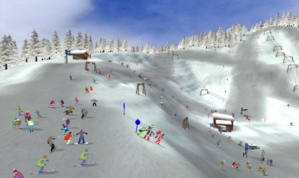 滑雪场大亨游戏 截图0