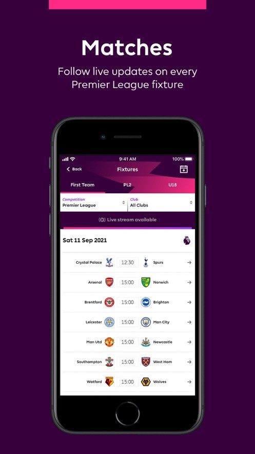 English Premier League v2.5.8.2750 安卓版1