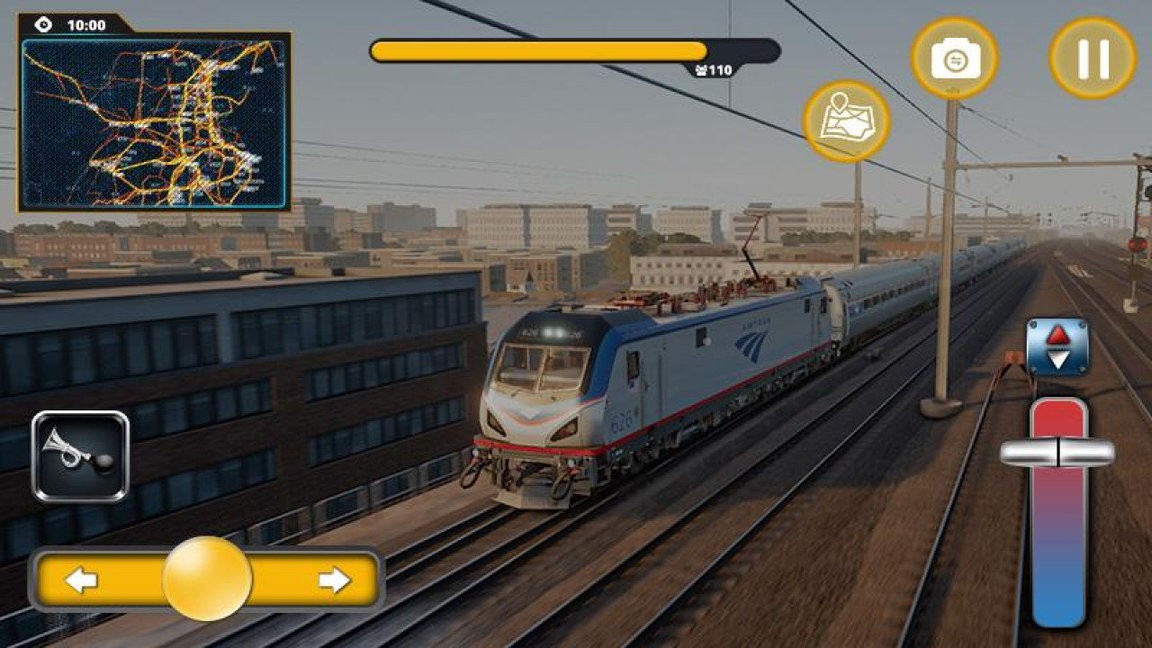 火车轨道模拟器2019游戏 截图1