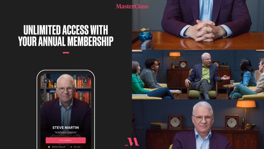 MasterClass app 截图1
