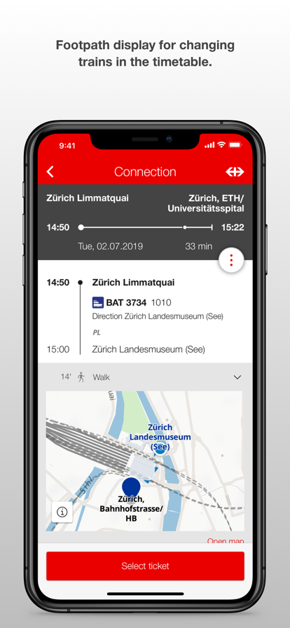 瑞士铁路sbb mobile 截图0