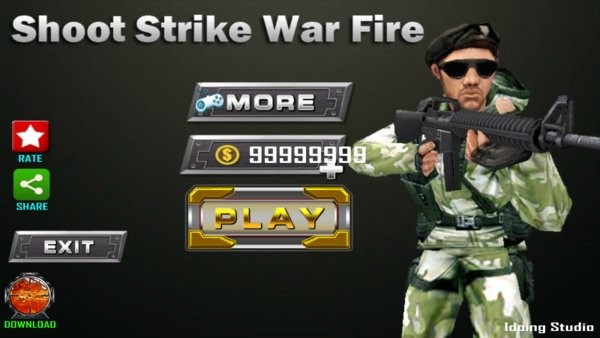 绝命狙杀3D手游(Shoot Strike War Fire) 截图1